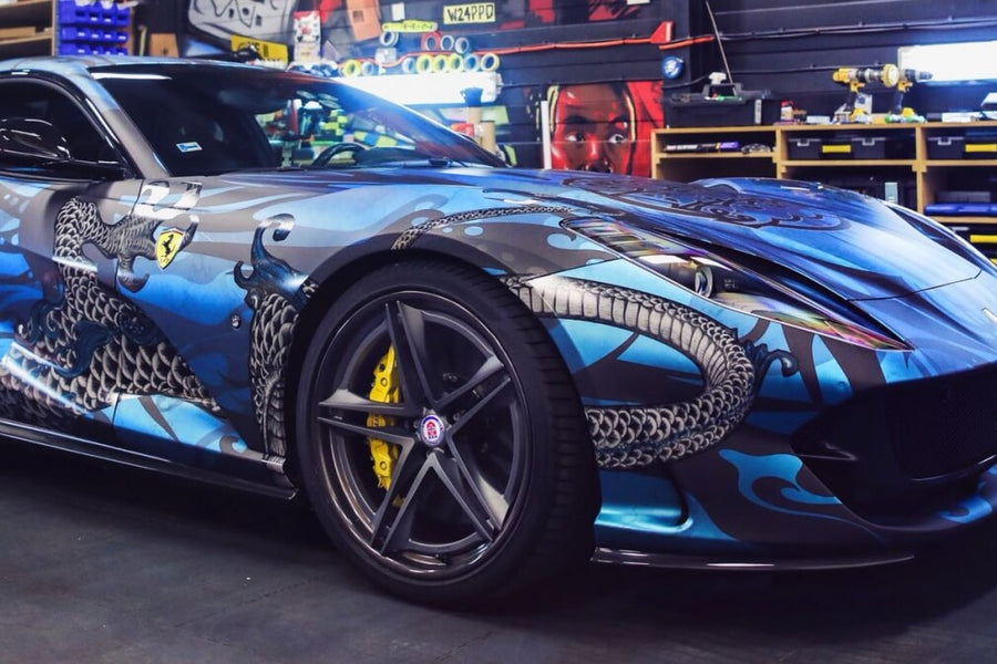 HRE S207H forged wheel on Ferrari 812 Superfast