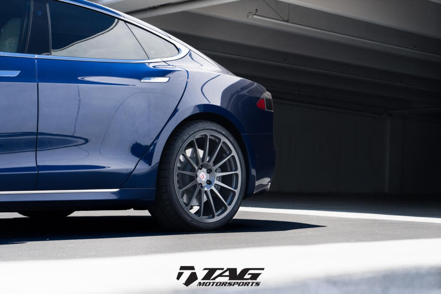HRE 303M forged wheel on Tesla Model S
