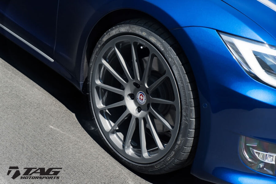 HRE 303M forged wheel on Tesla Model S