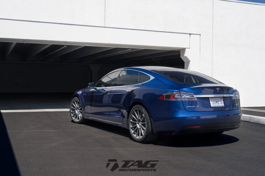 HRE 303M forged wheel on Tesla Model S