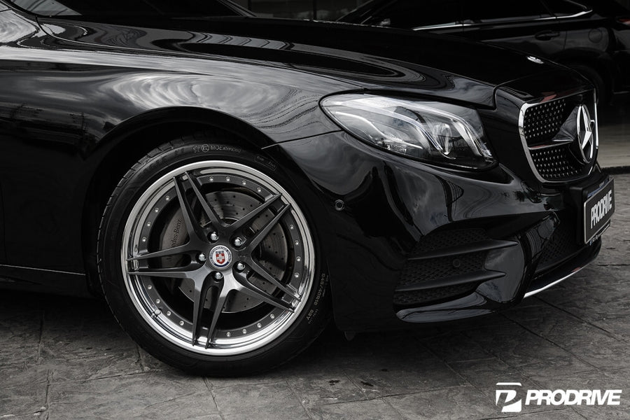 HRE S107 forged wheel on Mercedes Benz E Class