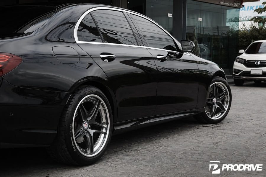 HRE S107 forged wheel on Mercedes Benz E Class
