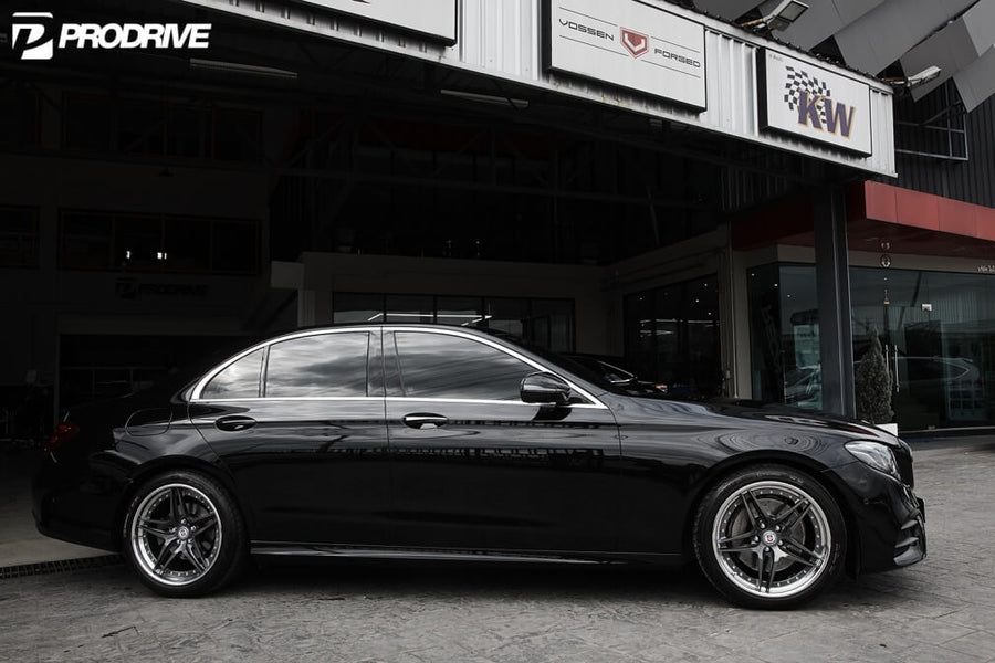HRE S107 forged wheel on Mercedes Benz E Class