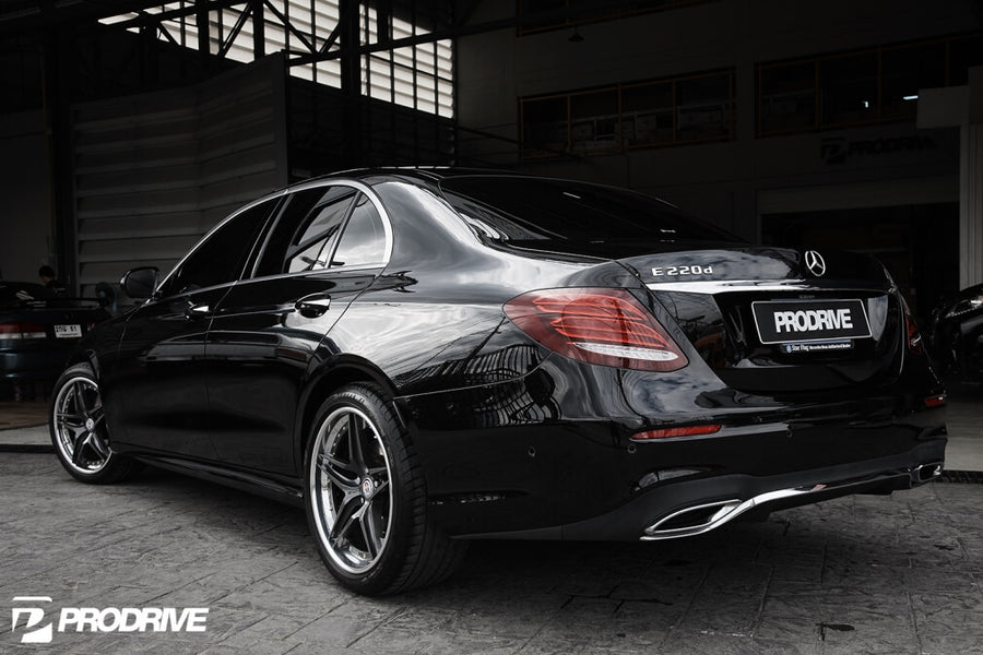 HRE S107 forged wheel on Mercedes Benz E Class