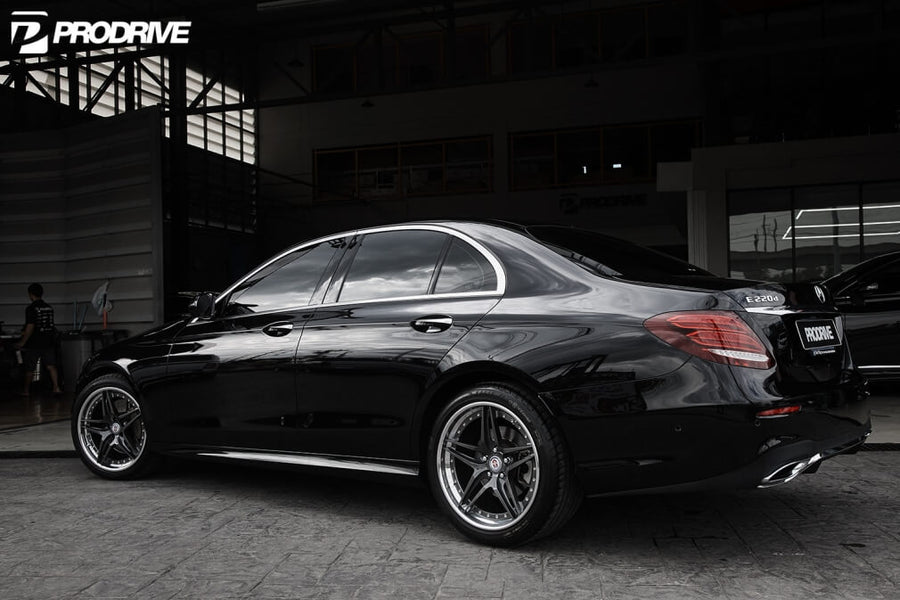 HRE S107 forged wheel on Mercedes Benz E Class