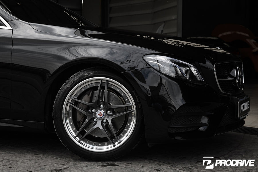 HRE S107 forged wheel on Mercedes Benz E Class