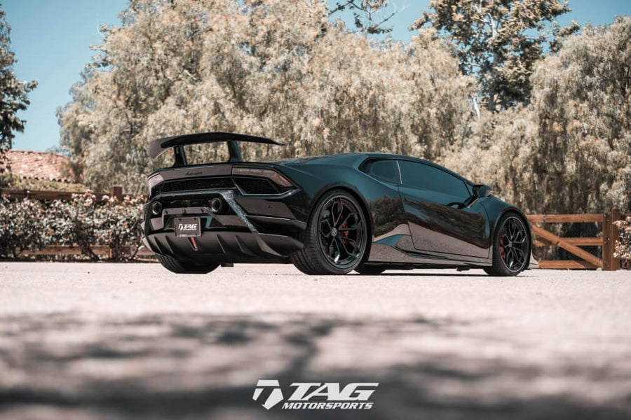 HRE S201 forged wheel on Lamborghini Huracan Performante