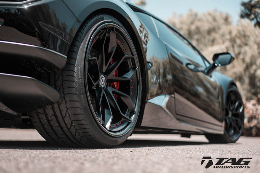 HRE S201 forged wheel on Lamborghini Huracan Performante