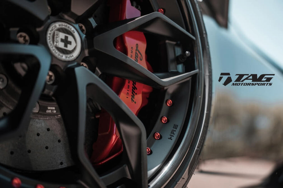 HRE S201 forged wheel on Lamborghini Huracan Performante