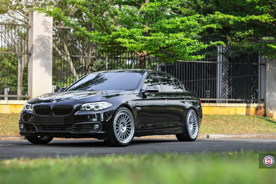 HRE 309 forged wheel on BMW 528I