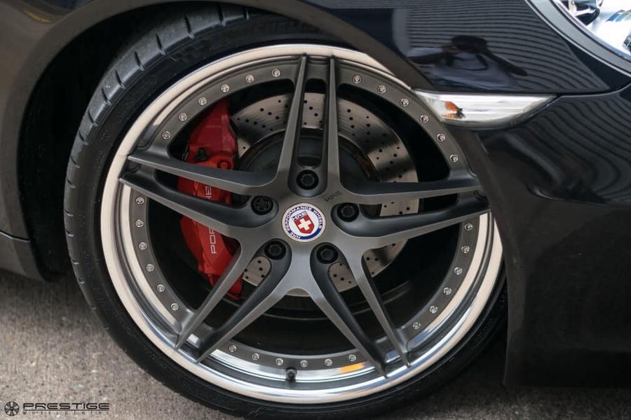 HRE S107 forged wheel on Porsche 991 Carrera S