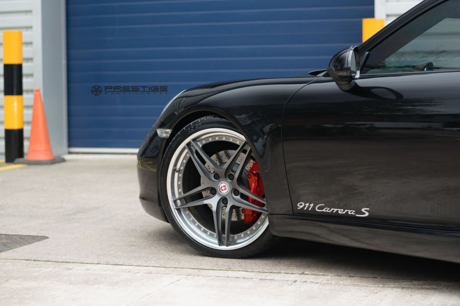 HRE S107 forged wheel on Porsche 991 Carrera S