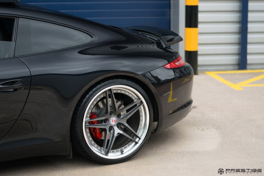 HRE S107 forged wheel on Porsche 991 Carrera S