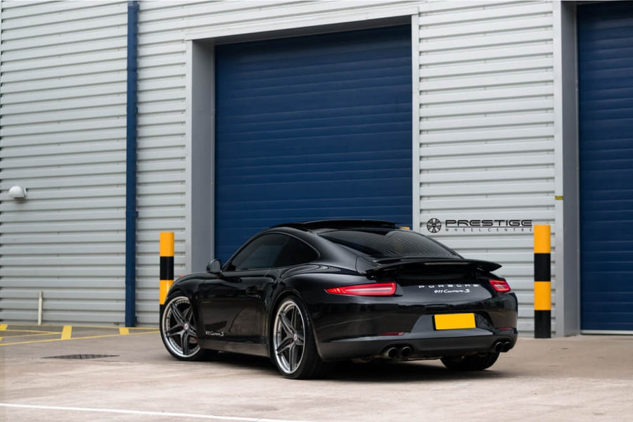 HRE S107 forged wheel on Porsche 991 Carrera S