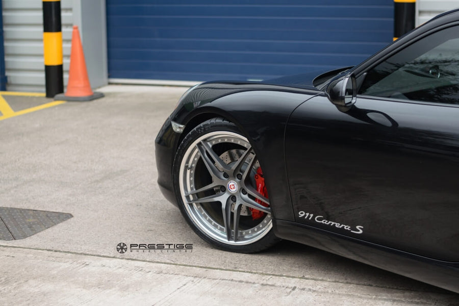HRE S107 forged wheel on Porsche 991 Carrera S