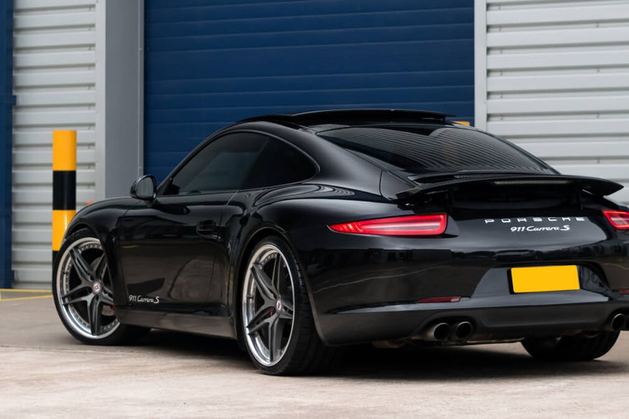 HRE S107 forged wheel on Porsche 991 Carrera S