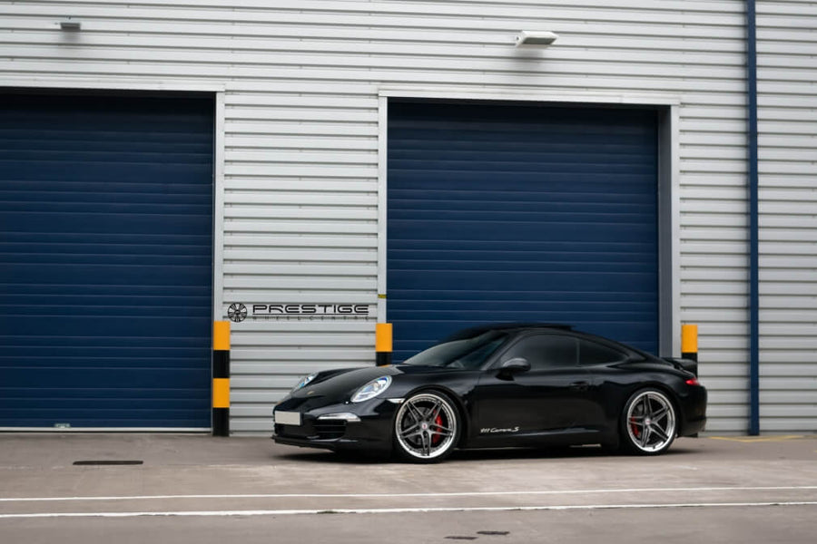 HRE S107 forged wheel on Porsche 991 Carrera S