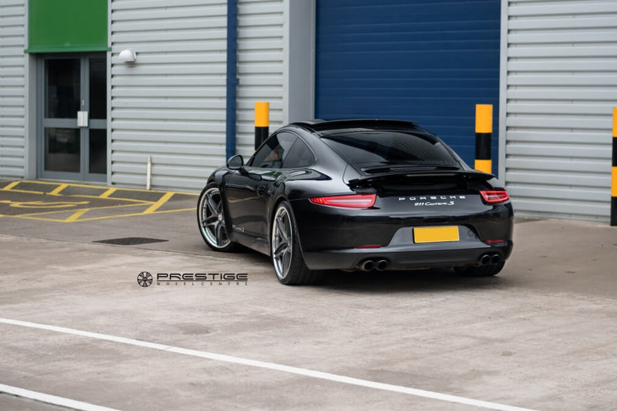 HRE S107 forged wheel on Porsche 991 Carrera S