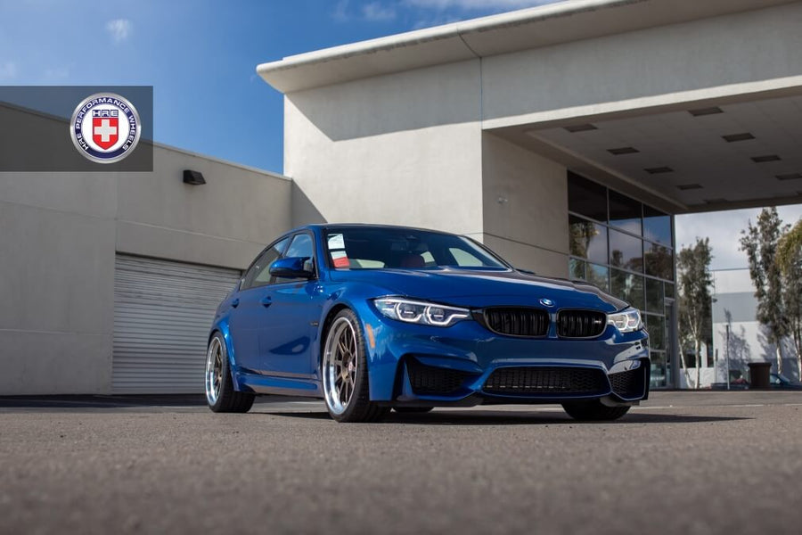 HRE C103 forged wheel on BMW M3