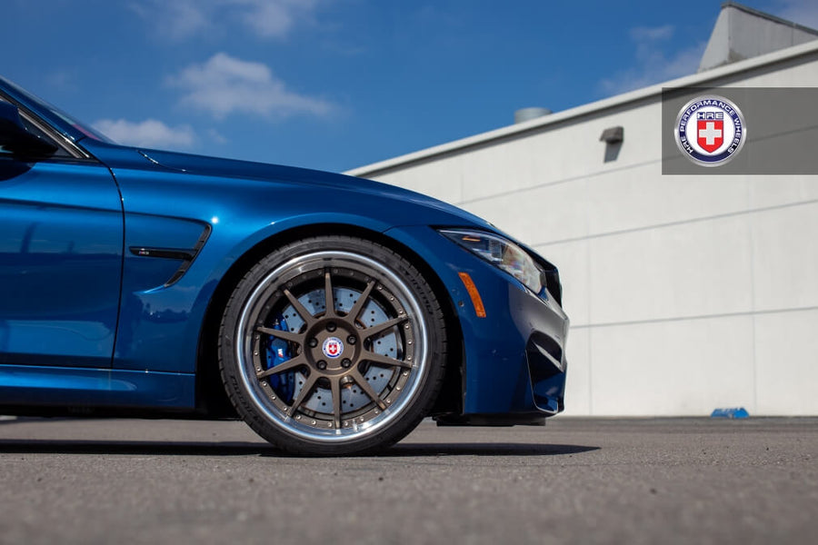 HRE C103 forged wheel on BMW M3