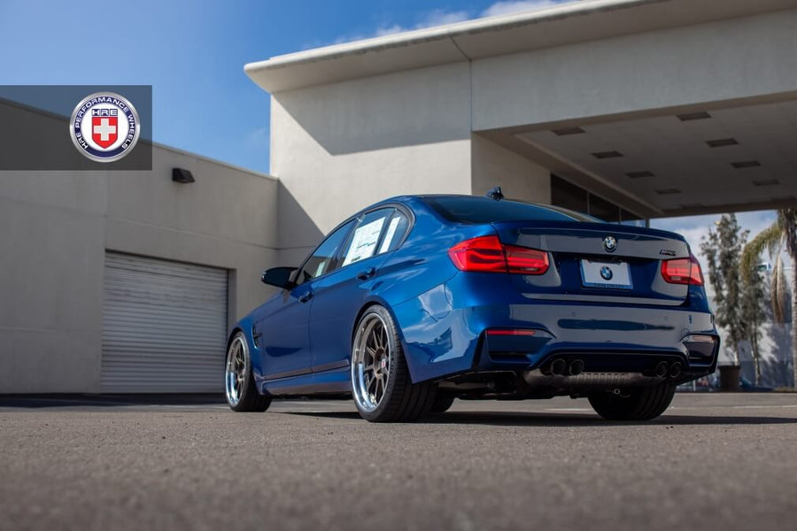 HRE C103 forged wheel on BMW M3