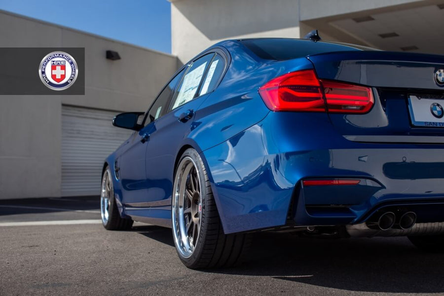 HRE C103 forged wheel on BMW M3