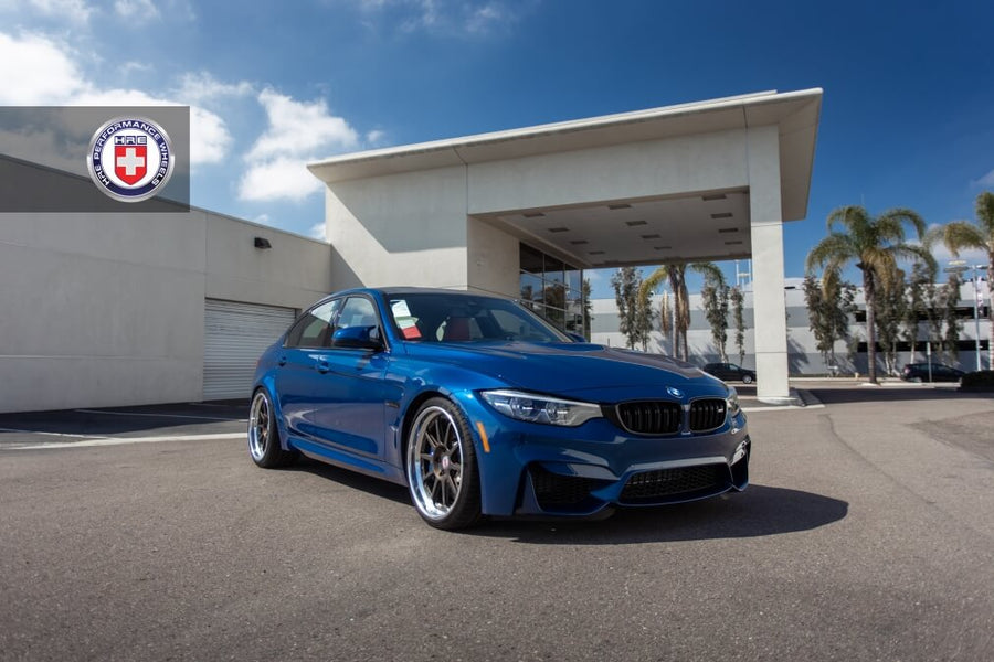 HRE C103 forged wheel on BMW M3