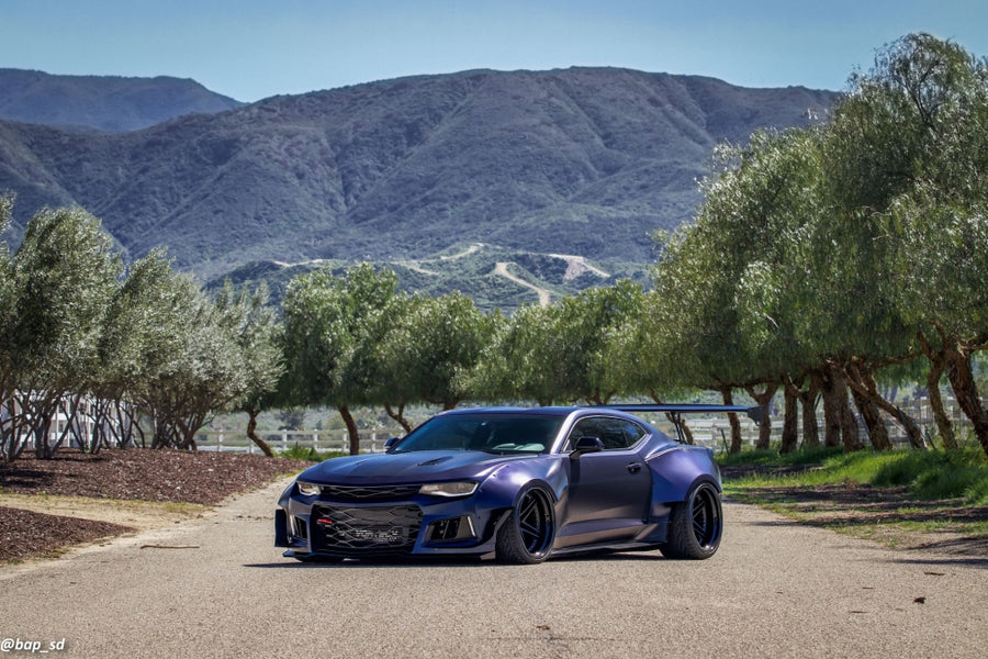 HRE S207 forged wheel on Chevrolet Camaro