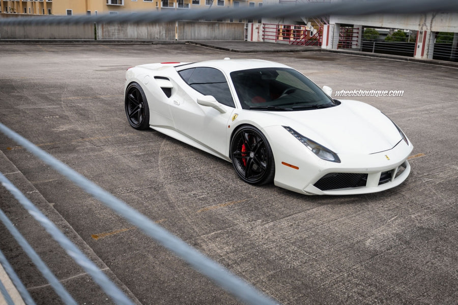HRE S207 forged wheel on Ferrari 488