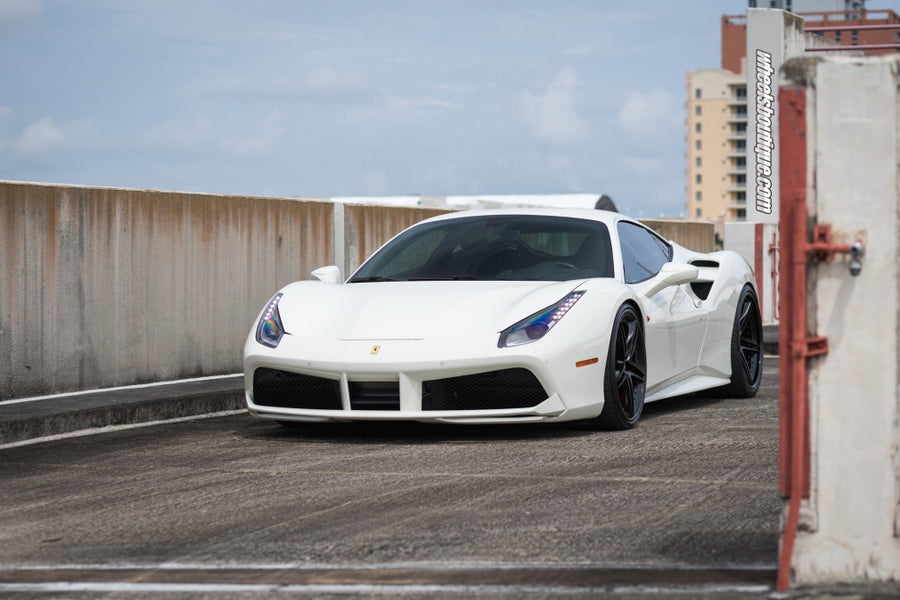HRE S207 forged wheel on Ferrari 488
