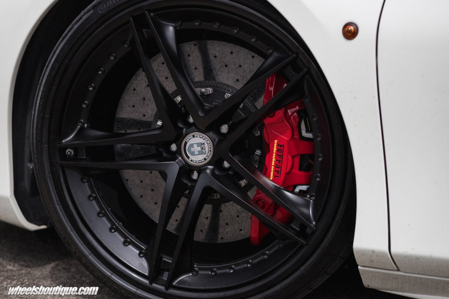HRE S207 forged wheel on Ferrari 488