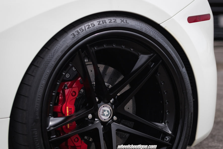 HRE S207 forged wheel on Ferrari 488