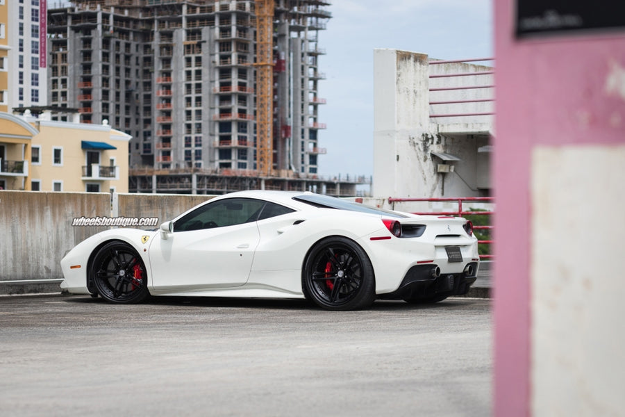 HRE S207 forged wheel on Ferrari 488