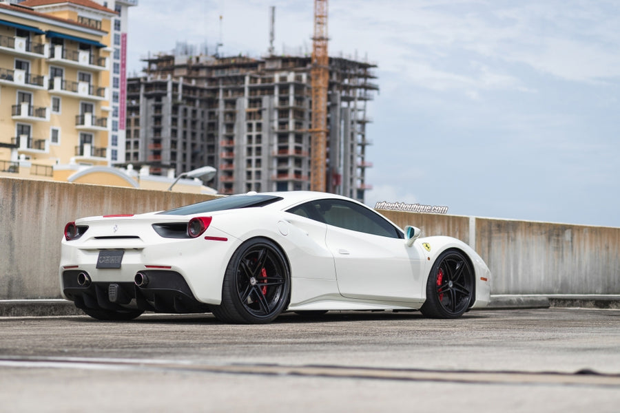 HRE S207 forged wheel on Ferrari 488