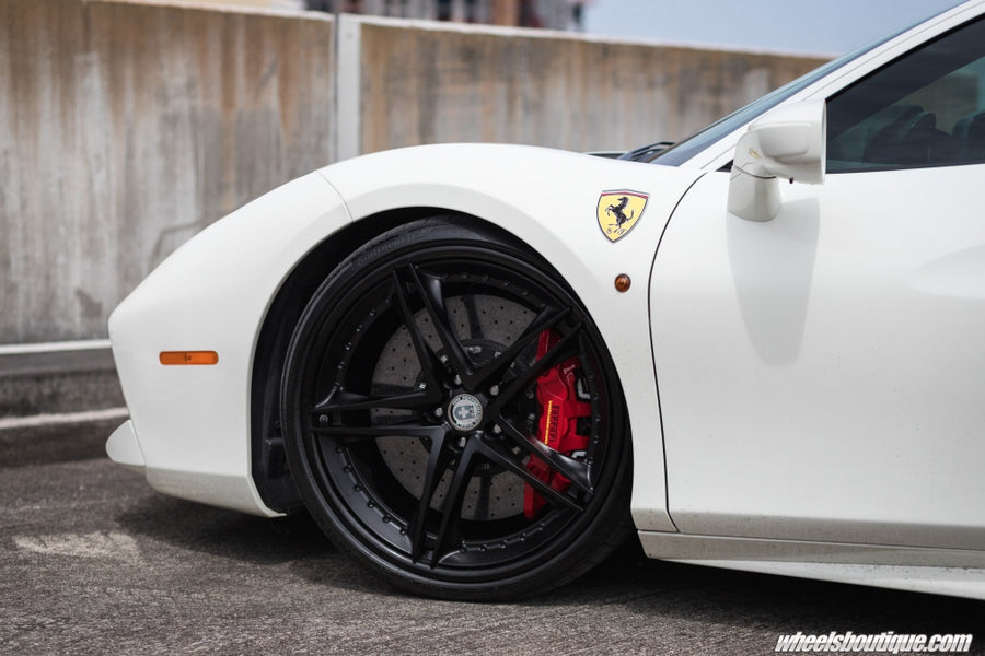 HRE S207 forged wheel on Ferrari 488