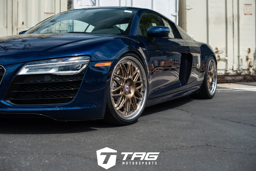 HRE C100 forged wheel on Audi R8