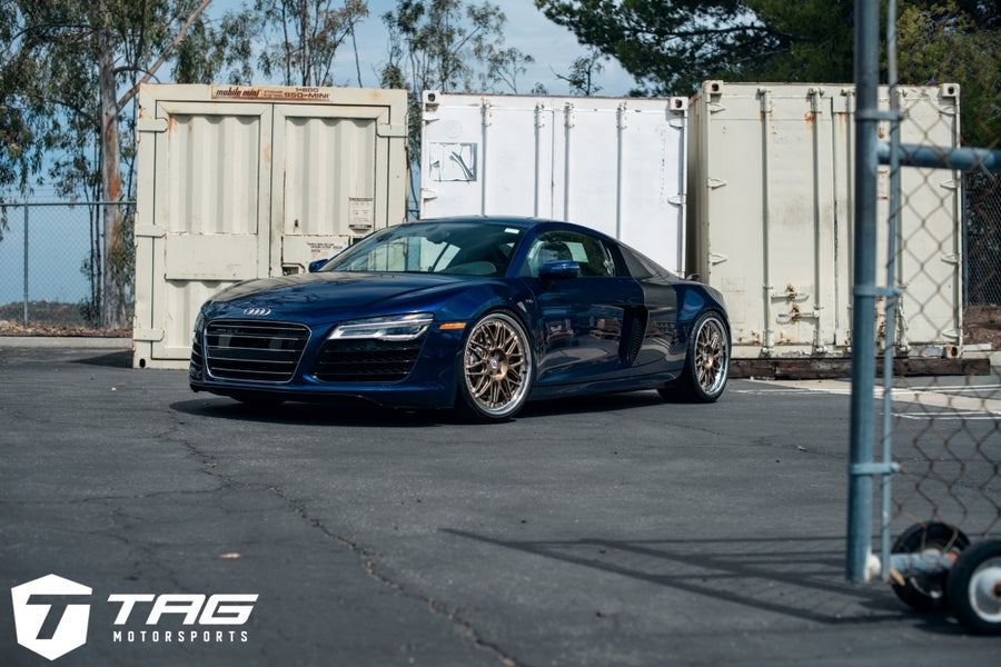 HRE C100 forged wheel on Audi R8