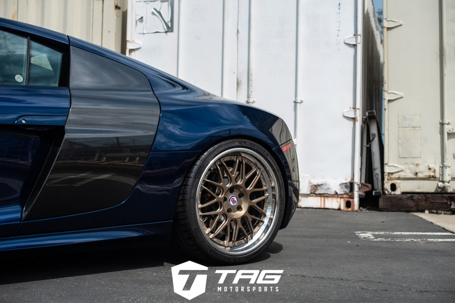 HRE C100 forged wheel on Audi R8