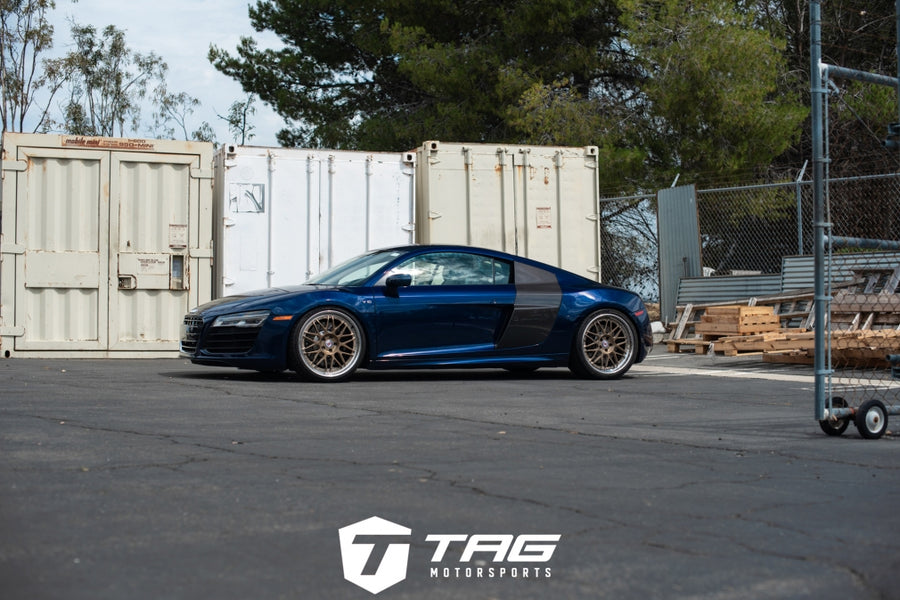 HRE C100 forged wheel on Audi R8