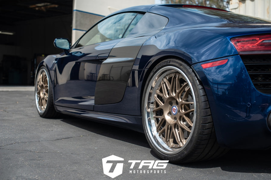 HRE C100 forged wheel on Audi R8