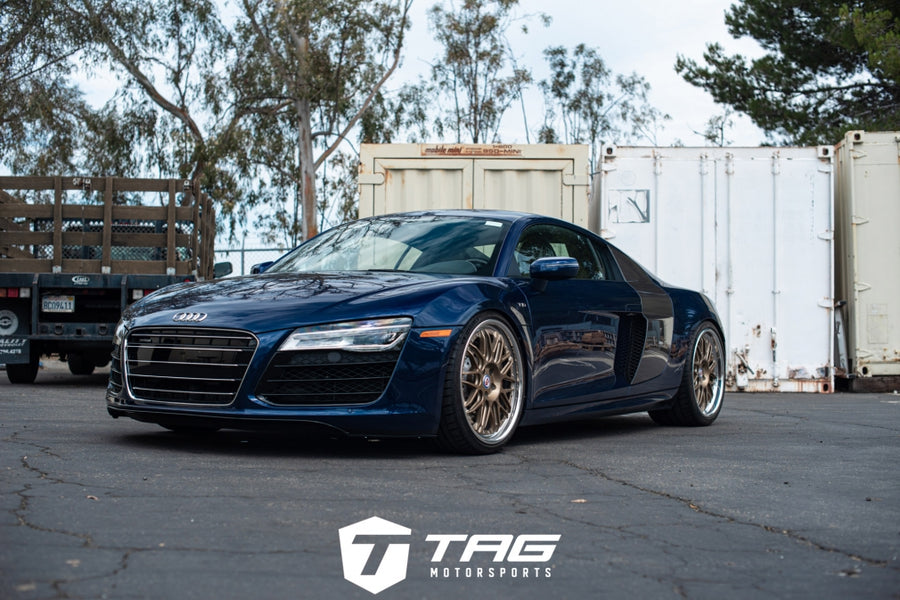 HRE C100 forged wheel on Audi R8