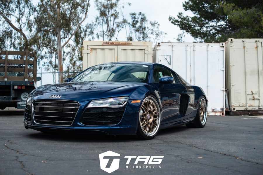 HRE C100 forged wheel on Audi R8