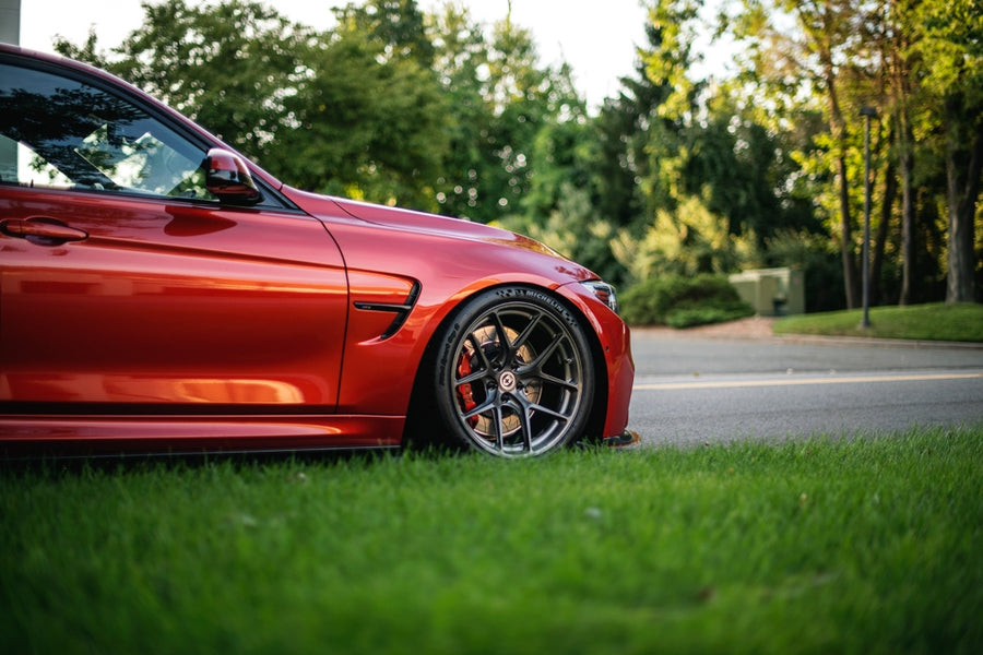 HRE R101 forged wheel on BMW M3