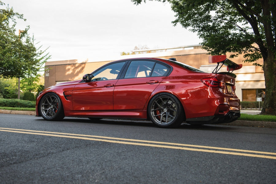 HRE R101 forged wheel on BMW M3