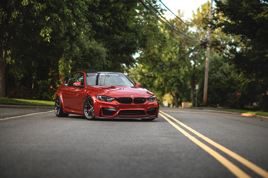 HRE R101 forged wheel on BMW M3
