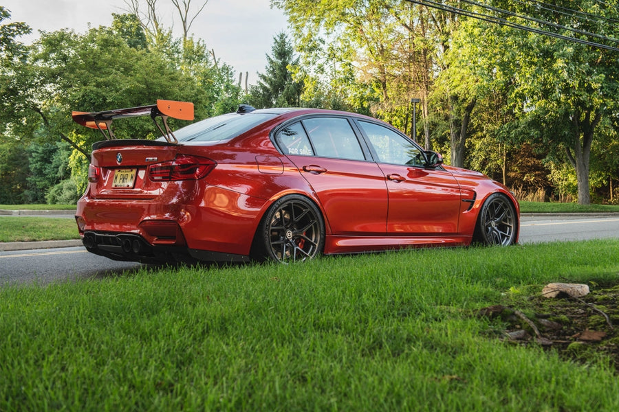 HRE R101 forged wheel on BMW M3