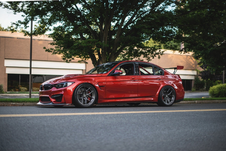 HRE R101 forged wheel on BMW M3