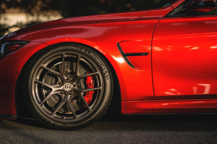 HRE R101 forged wheel on BMW M3