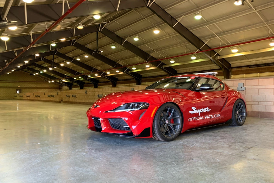 HRE R101 forged wheel on Toyota Supra