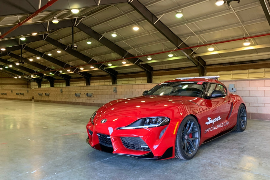 HRE R101 forged wheel on Toyota Supra